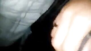 Fingers on the dick in the subway, and then the sperm flowed