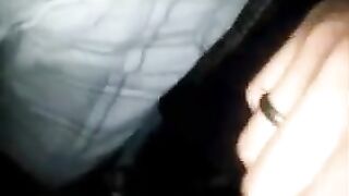 Fingers on the dick in the subway, and then the sperm flowed