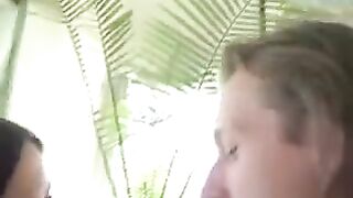 A hidden camera captured a shot of a girl's pussy under her skirt