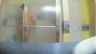 Sister has no idea there’s a camera in the shower