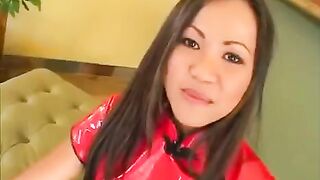 A Korean girl made a blowjob for her boyfriend