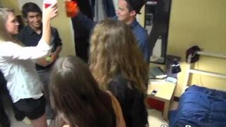 Instead of paying debt, girls threw a rave party