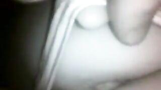 The chick was caught at night and fucked on camera