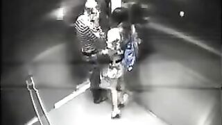 Another steamy session caught on a hidden camera