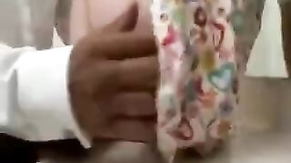 The young student already knows what to do with a dick