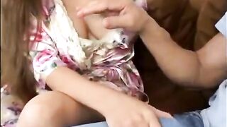 A mother was fucked by her eldest son, showcasing intense passion