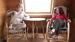A brother-in-law fucked his older sister in the countryside
