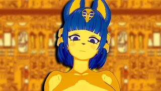 Ankha enjoys riding a big cock in her new episode