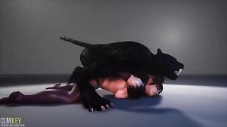 The Succubus seduced Furies and he inseminated her in a wild encounter