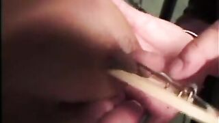 Tied up woman gets fucked hard in a brutal act