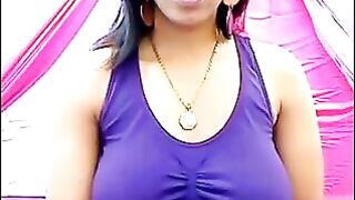 The nipples of a wet T-shirt can stand out when the girl is excited