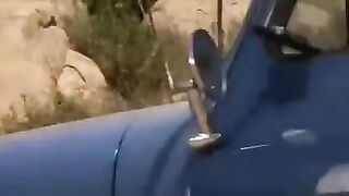 The driver forced the girl to have sex right in the car
