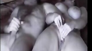A fat woman was fucked without her knowledge