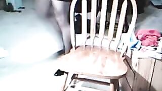 A man gets excited when he wears women's clothes