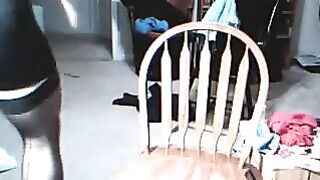 A man gets excited when he wears women's clothes
