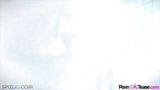 Stunning Alison Tyler caresses her sweet pussy in a captivating 60fps solo video