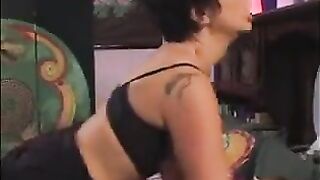 The teacher gave the student a bad mark and fucked her hard