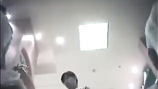 The guy put a camera in the shop and shot under girls' skirts