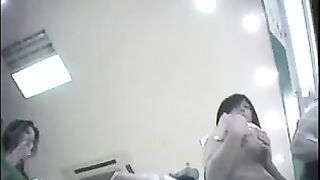 The guy put a camera in the shop and shot under girls' skirts
