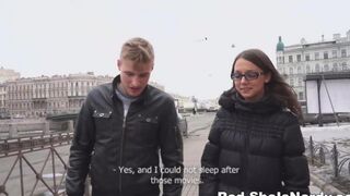 The first oncoming was a Russian, and he got a blowjob
