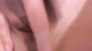 Russian beauty with soft tits playing on webcam
