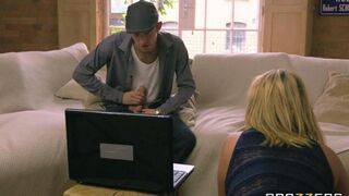 A depraved mommy fucks with her daughter's boyfriend in a steamy 4K scene
