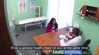 A perverted doctor fucks his patient, who is also his girlfriend's daughter
