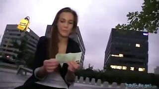 The pickup guy fucked a young girl right on the street, capturing it all in POV