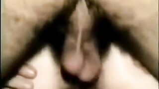 Friend stuffed a big cock into my ass hole, it was incredible