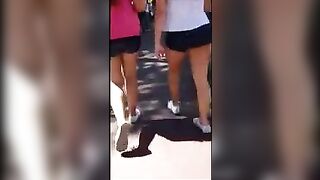 A student with a stunning figure has been filmed in private