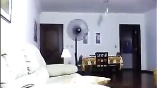 Evening on the couch is always dedicated to passionate action