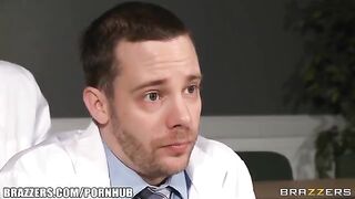 A girl came to the doctor's office for an internship