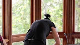 The Vietnamese used a strap-on in the kitchen to fuck a naive virgin