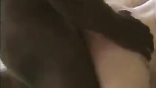Babe has a bath, then her husband takes his friend to sleep with her