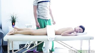 The man fucked a hairy pussy of a beautiful woman in HD quality