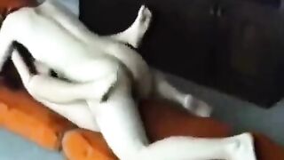A married couple has sex right at their home without hiding