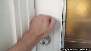 A brother peeps at his sleeping naked sister, frustrated