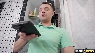The stepson taught the hot stepmom to fish and more