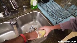 A man rewarded his wife for her good work with a great sex