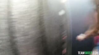 A hot guy was caught with a big dick while letting it hang out