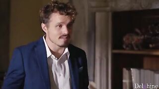A billionaire tries to seduce an activist wearing only high heels
