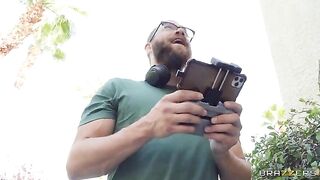He climbed in through her window and she received his cum