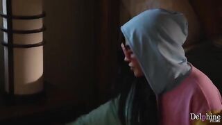 Can I steal your heart? - A playful question in a bedroom setting