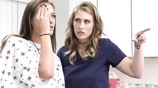 A gynecologist checked the girl and suggested a natural treatment