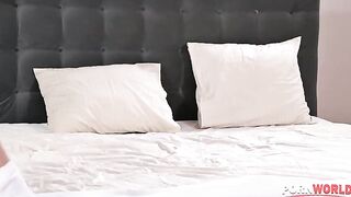 Alyssa Bounty from Moldavia gets fucked in every hole by a younger guy