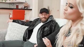 A wife can be naughty only for money and a cock