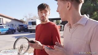 Day of Debauchery: Part 2 - glasses girl sucks cock on the street
