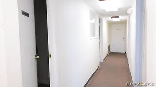 Nurse from an elderly house helped old man with his ass hole