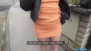 Hot Italian brunette lost her phone and called for help