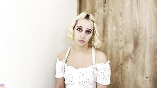 She has a round ass and she wants it to be slapped hard